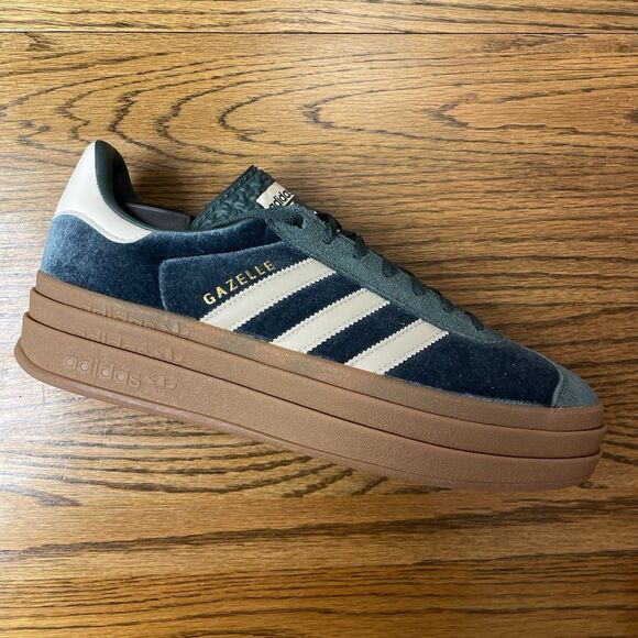 adidas gazelle silver green womens adidas Gazelle Indoor - Women's
